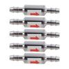 5Pcs 1 Way Check Valve Stainless Steel CO2 Check Valve for Fish Tank Aquarium Zone Generators