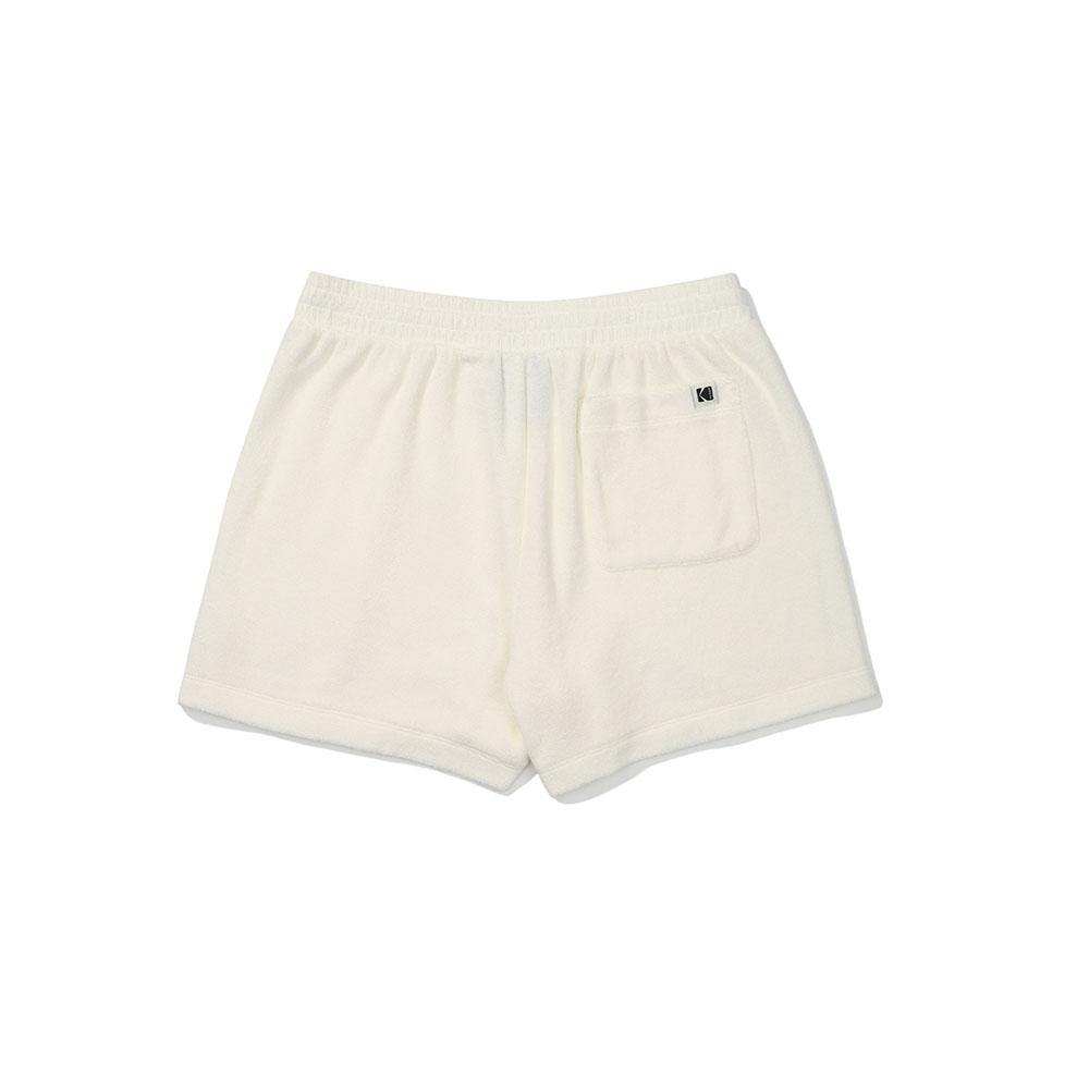 KODAK Terry Women'S Length Shorts Ivory