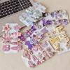 10Pcs Hellokitty Cute Headwear Children'S Acrylic Hair Clip For Girls Kuromi Forehead Hair Clip Melody Bangs Clips