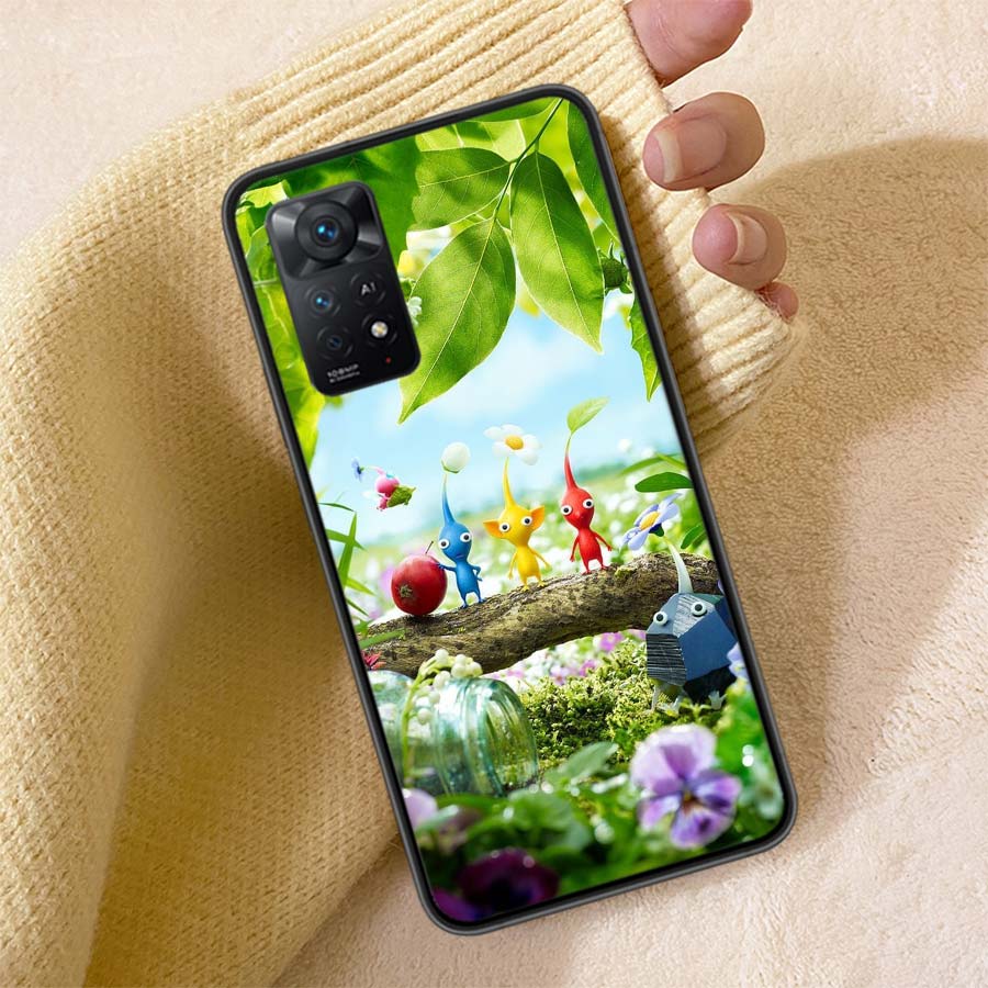 Spiel Pikmin 4 Handyhülle Für Redmi 13C 14C Note 14 13 Pro Plus 12 12C 10A 10C 10 9A 9C 9T 9 8 8A K80 K70 Pro Hülle TPU Schale Coq