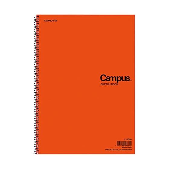 KOKUYO Campus Sketchbook A4 General/Academic Use Thick 22 Sheets E-300N