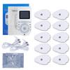 12 Modes Tens Machine Unit 4 Electrode Pads for Pain Relief Pulse Massage EMS Muscle Stimulation Tens Acupuncture Relax