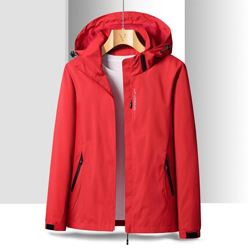 

2023 High-End Unisex Spring/Autumn Plus Size Windbreaker Jacket for Casual and Mountaineering. M (Women: 70-90 lbs)