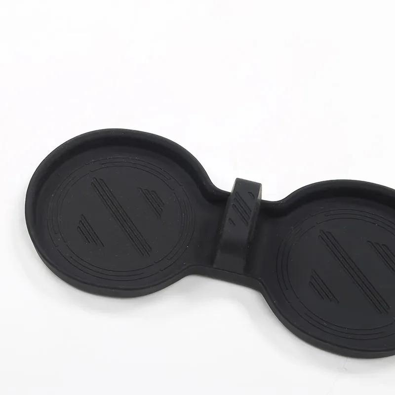 For Tesla Model 3 Highland 2025 Model X S Water Cup Holder Mats Upgraded Drink Insert Non-slip Coaster Pad Model3 Accessories