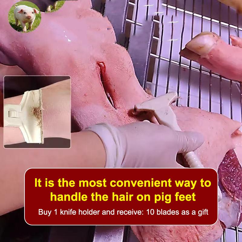 Pig Skin Fat Scraping ToolSpecial Knife For Shaving Pig Hair, Shaving Wool,Shaving Pig Hooves Oil Removal Knife