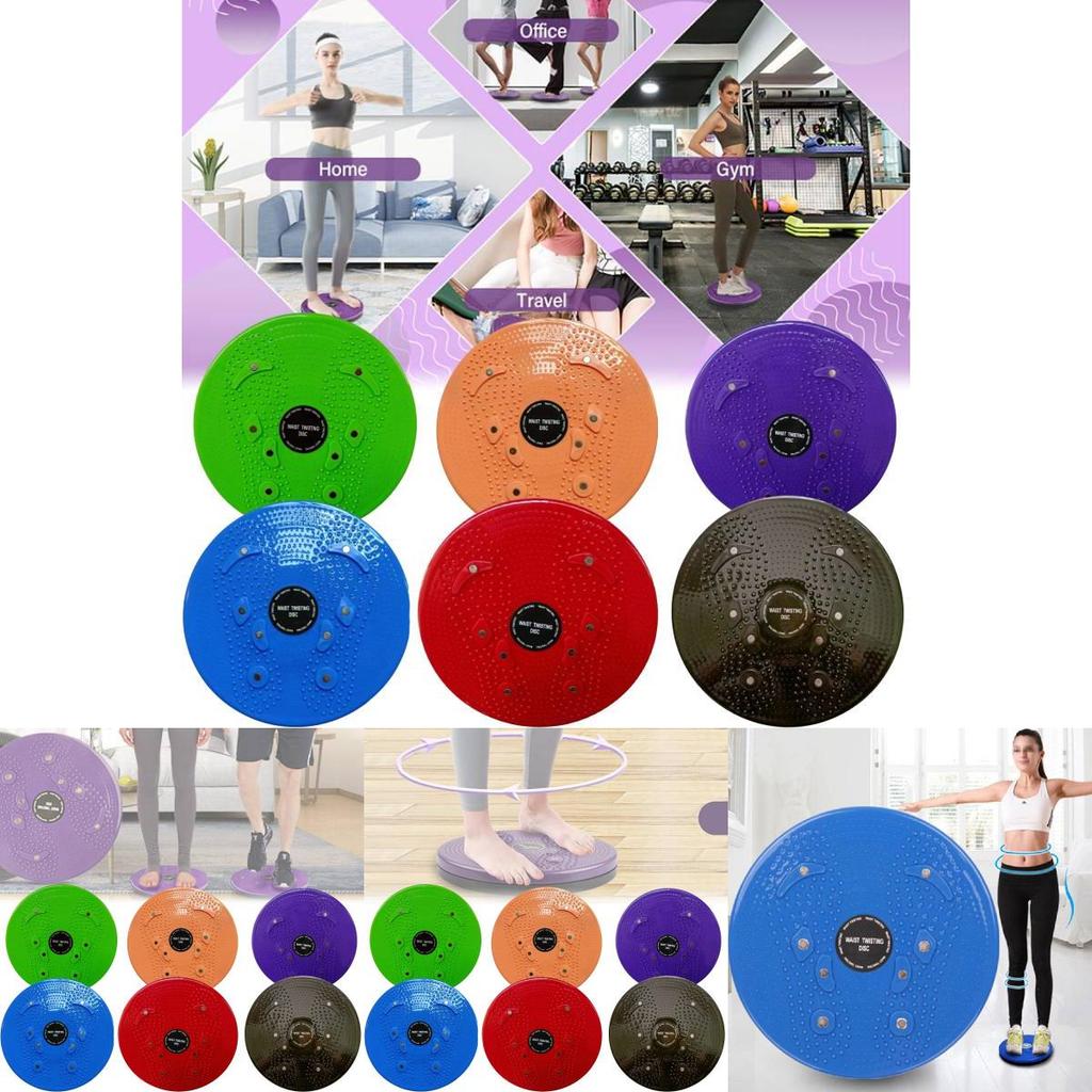 Colorful Magnetic Twist Waist Disc For Fitness Body Sculpting And Outdoor Exercise