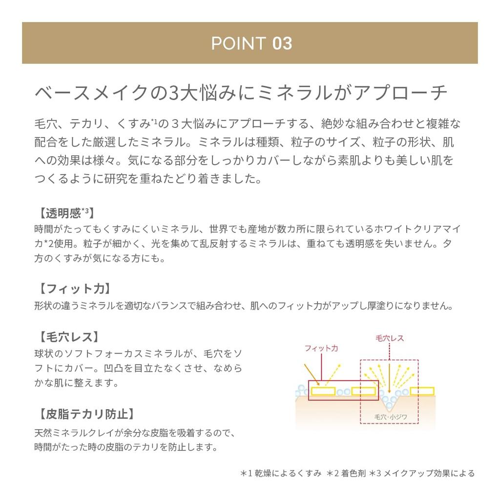 MiMC Mineral Essence Moist Light 10g Foundation, Ivory,