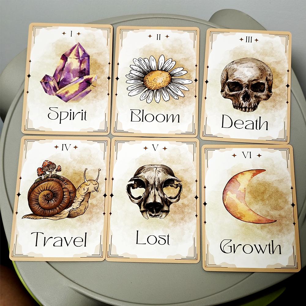 Mystic Journey Oracle Mystic Fortune Oracle Deck~ 44 de cărți Oracle 10,4*7,3 cm