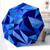 1pc Geometric Circle Automatic Open/close Folding Umbrella, Compact Portable Travel Umbrella,Durable Construction Yy250814166