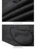 Men's Mid-Length High-End Woolen Trench Coat - Autumn/Winter Warmth
