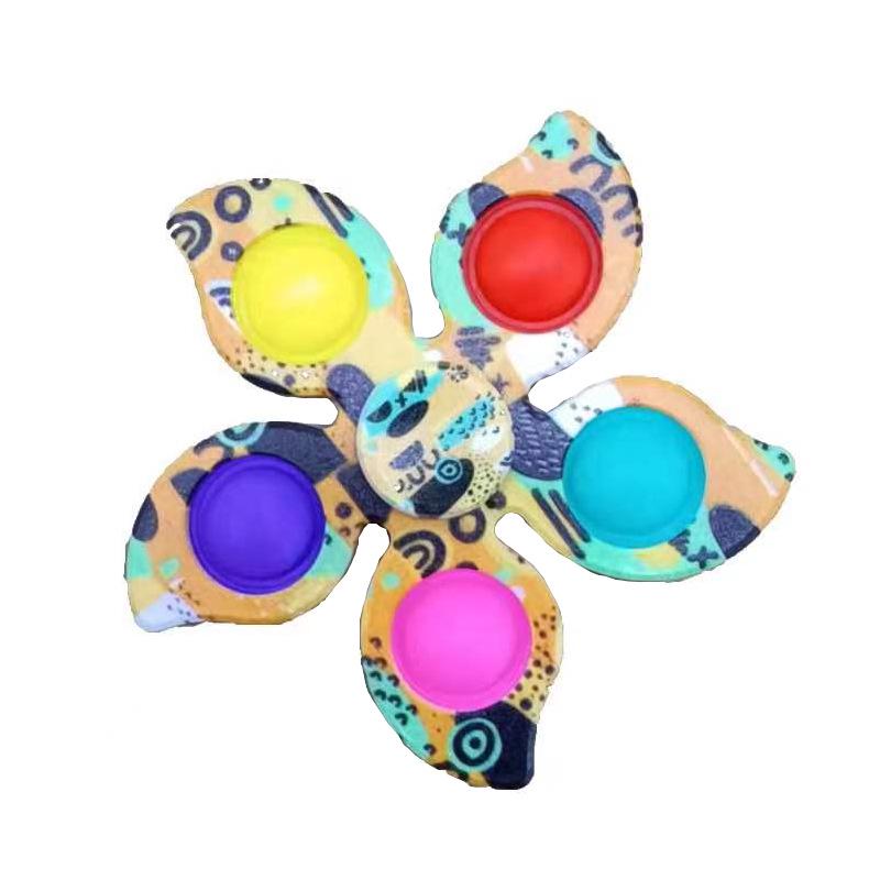 Luminous Face-Changing Octopus Fidget Spinner Toy