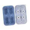 Silicone Chilled Cube Tray DIY Funny 3D Pet Shaped for Lemonade Coffee Drink Blue