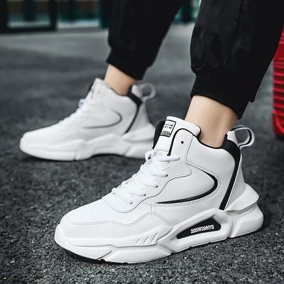 Basketball Shoes Men's and Women's High-top Sneakers Men's Large-size Korean Version of Light Actual Combat Sneakers Shoes Basketball