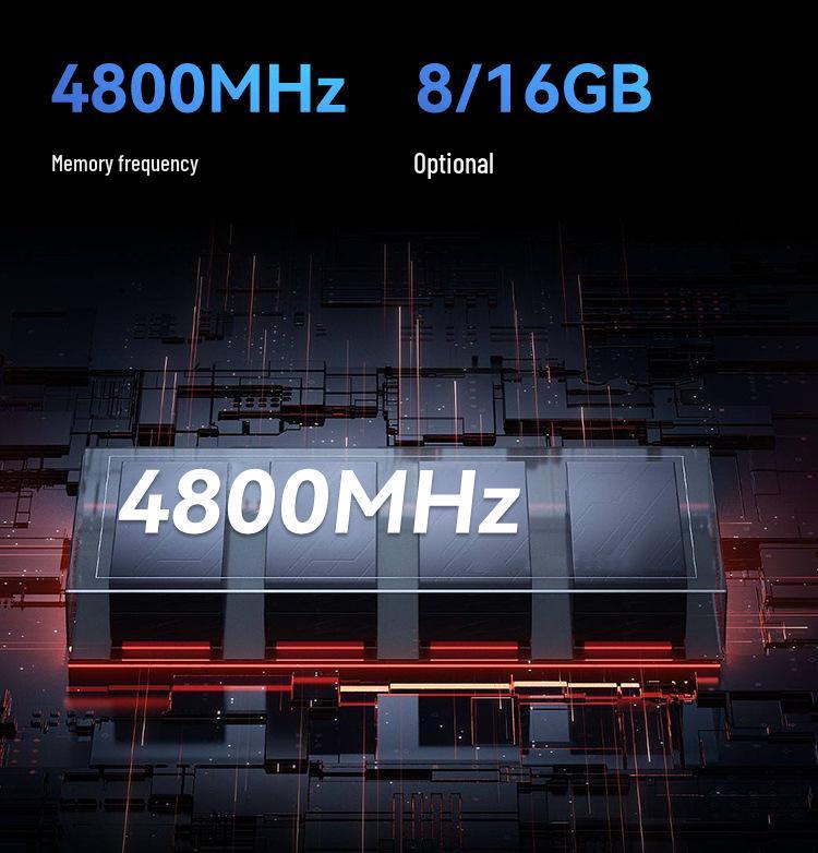 Mofang 12th Gen N150 Mini PC - Win11, Office Home, N100, Gaming, 4K, Portable, Compact.