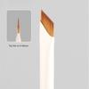 Upgrade Blade Eyeliner Brush Ultra Thin Fine Angle Flat Eyebrow Brush Under the Eye Makeup Brushes Precise Detail Brush White