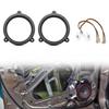 Rear Door Speaker Adapter 6.5 Inch For Subaru Forester Impreza Outback WRX/STI Audio Speaker Spacer Ring Bracket Replacement