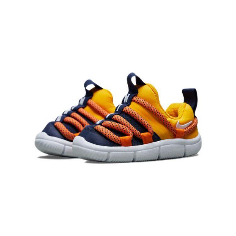 Nike Novice Durable Low Top Walking Shoes University Gold Baby Shoes AQ9662-700