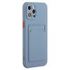 For iPhone 15 Pro Max Anti-scratch TPU Phone Case Drop-proof Card Holder Cover