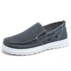 Plus Size Men'S Casual Canvas Shoes Lightweight Soft Soled Men Driving Shoes Boat Shoes