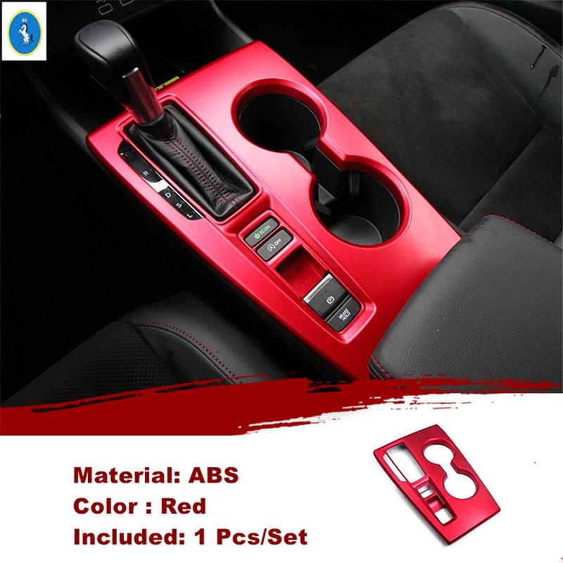 Auto Center Control Decor Panel Cover Trim For Honda Civic 11th Stalls Gear Box Shift Frame Accessories Interior Kit