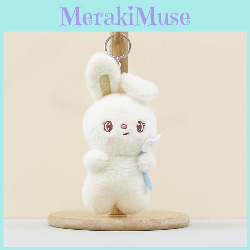 Adorable Rabbit Plush Pendant With Soft Pp Cotton For Handbag Decoration