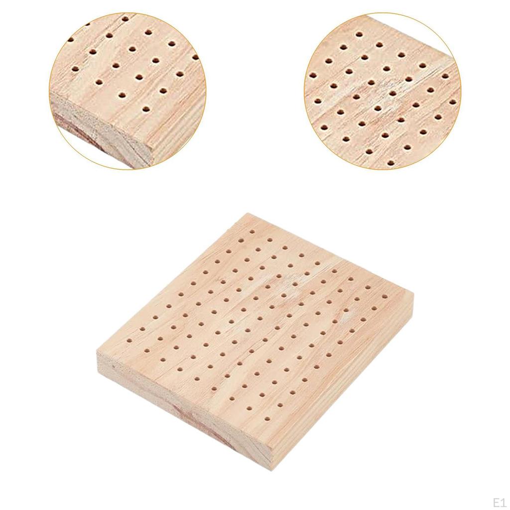 Soporte de madera para brochetas, bandeja para servir aperitivos, palillos y tablero para cumpleaños