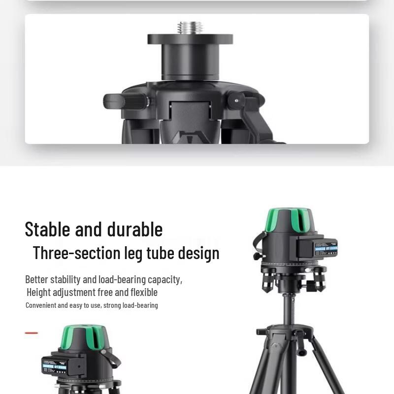 Space Aluminum Laser Level Tripod Stand
