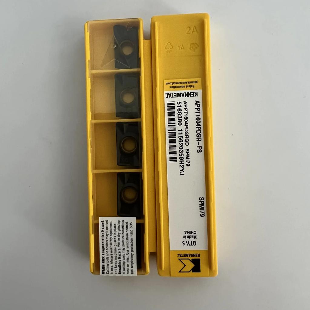 Original / APPT1604PDSR-FS SPMI79  /  Industrial Indexable Carbide Inserts 10 Pcs