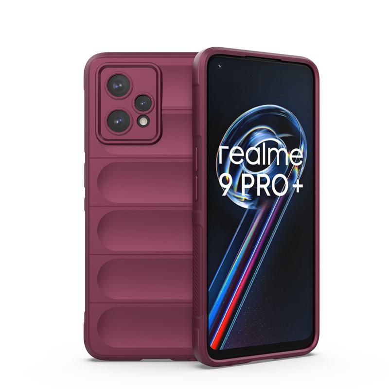 Shockproof Phone Case For Realme 9 Pro Plus Case Anti-Slip Silicone Full Cover Realme 9 Pro Plus Case For Realme 9i 10 Pro Plus