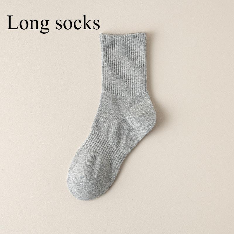 Male Spring and Summer Cotton Anti Pilling Sweat Absorption Deodorant Sports Socks