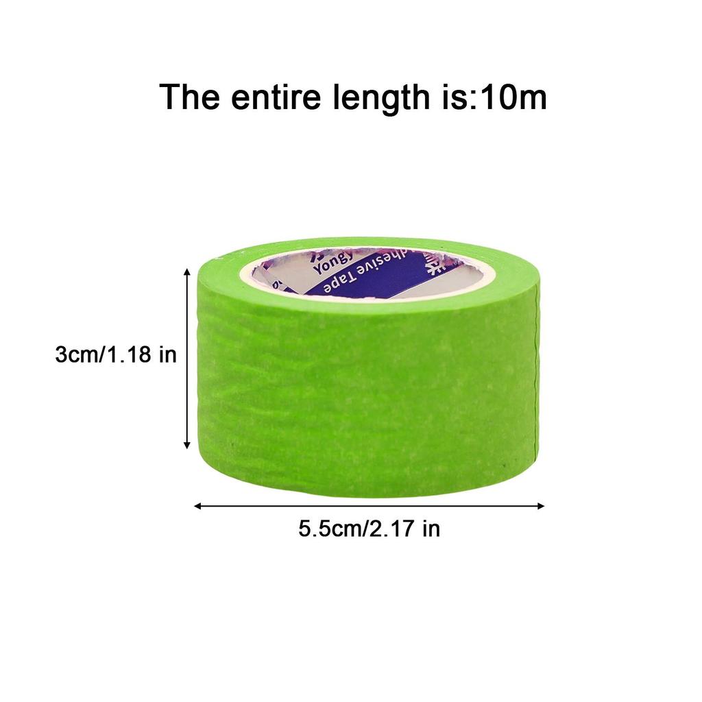 1/5Rolls Paint Masking Tapes Writable Surface Easy Tear For Home Office School Art Crafts Decoration Car Detailing PaintingPinstriping Tape 3