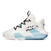 Anta Badass 3.0 Baskets Mi-Hautes Durables et Respirantes Baskets Femme Blanc Bleu Noir 122138081-6
