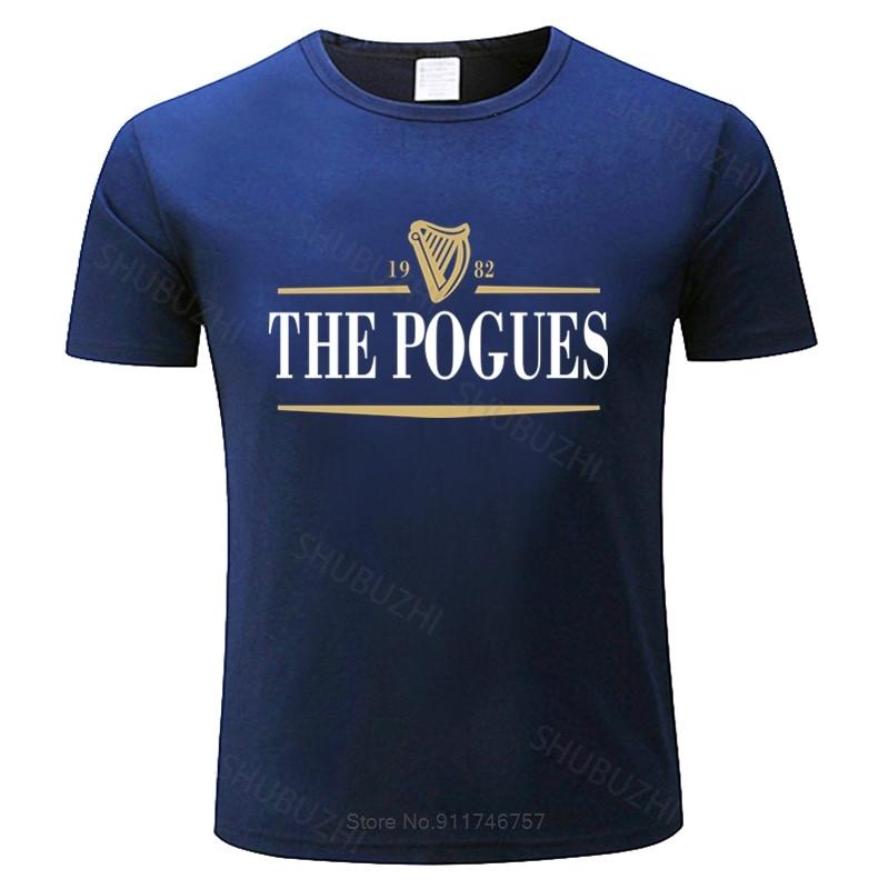 Summer Unisexs tshirt Unisex black tshirt The Pogues T Shirt Irish Punk Rock Anarchy cotton tshirt unisex tshirt teenagers cool tops