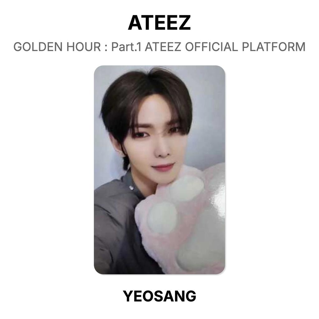 ATEEZ GOLDEN HOUR : Part.1 ATEEZ OFFICIAL PLATFORM Official Photocard