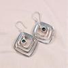 Apatite Gemstone 925 Sterling Silver Jewelry Handmade Drop/Dangle Earrings 2.44" EE-71-7