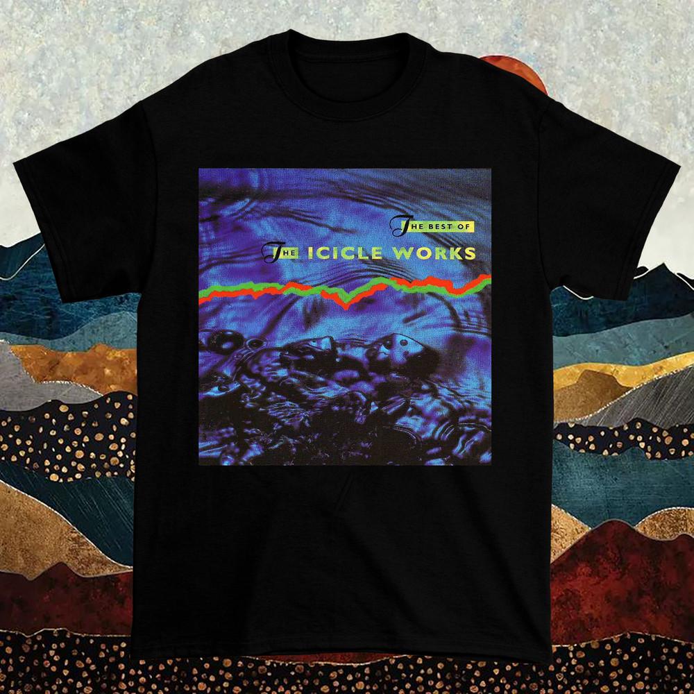 The Icicle Works - The Best Of The Icicle Works T Shirt Full Size S-5XL TT1026 Unisex T-Shirt XXXL