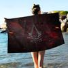 Spiel A-Assassins C-Creeds Mikrofaser Strandtuch Saugfähig Schnelltrocknend Weich Yoga Schwimmen Resort Bergsteigen Handtuch