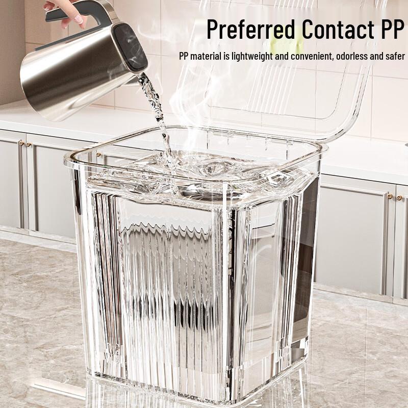 LISM Sealed Rice and Flour Storage Dispenser