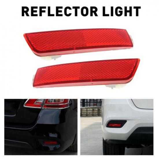 For 2009-14 Nissan Murano Rear Bumper Reflector Light Tail Lamp Case Left&Right