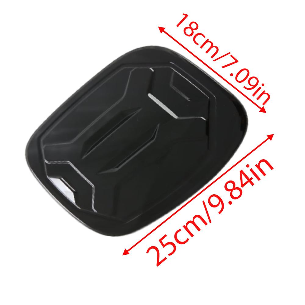 Car Exterior Oil Fuel Tank Gas Cap Trim Charging Port Cover For BYD Yuan Up /Atto 2/ S1 Pro 2025 2025 2026 Carbon Fiber Black