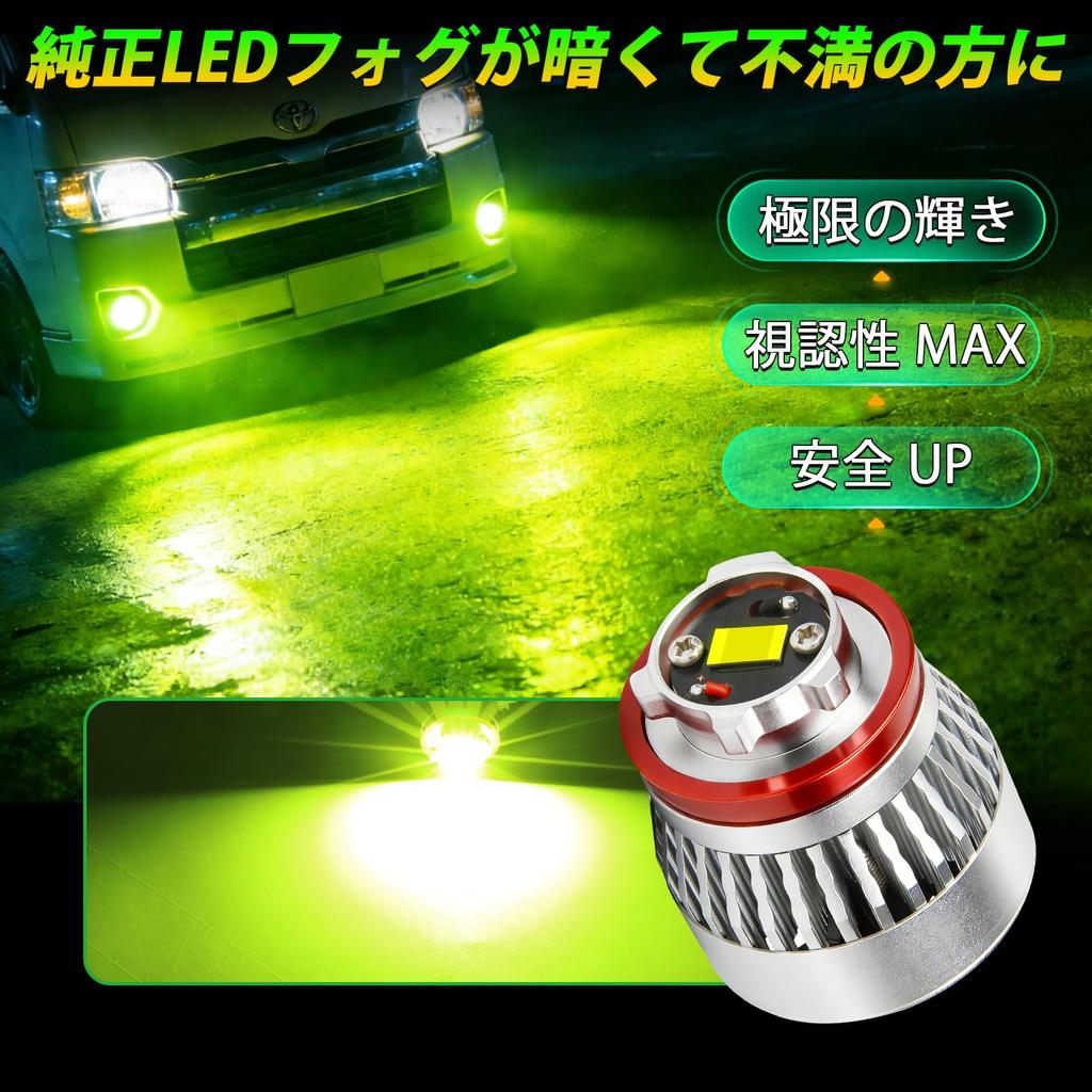 OPPLIGHT L1B Fog Lamp, Lime Yellow, Explosive Light, Brightness At