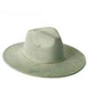 Suede Wide-brimmed Hat 9.5 Cm Brim Width Unisex Suitable for Jazz Hat Fedora Hat Church Hat Felt Hat Soft Felt Hat Panama Hat.
