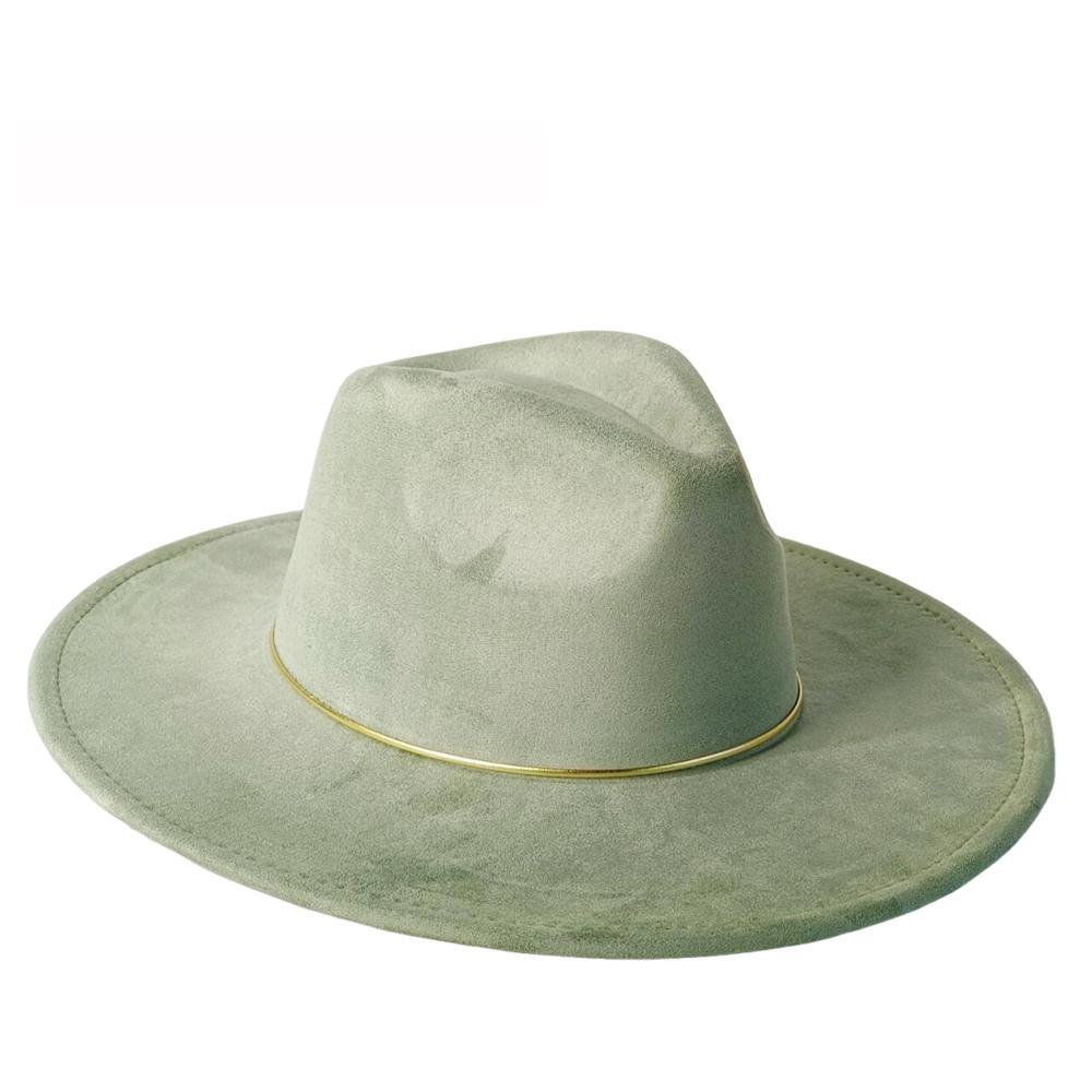 Suede Wide-brimmed Hat 9.5 Cm Brim Width Unisex Suitable for Jazz Hat Fedora Hat Church Hat Felt Hat Soft Felt Hat Panama Hat.