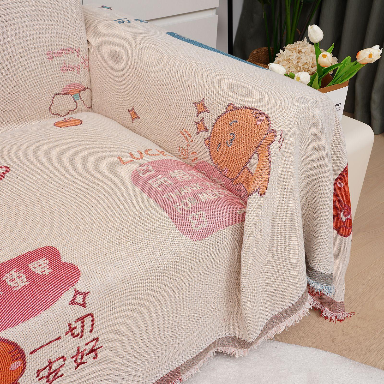 Новое шениловое покрывало для дивана на все сезоны — фото 4