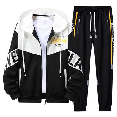 2025 New Style Sportswear Men's Outfit Set And Early Fresh Young Casual Sports Three-Piece Set