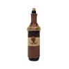 Festive Red Christmas Knit Wine Bottle Cover for Holiday Table Decor