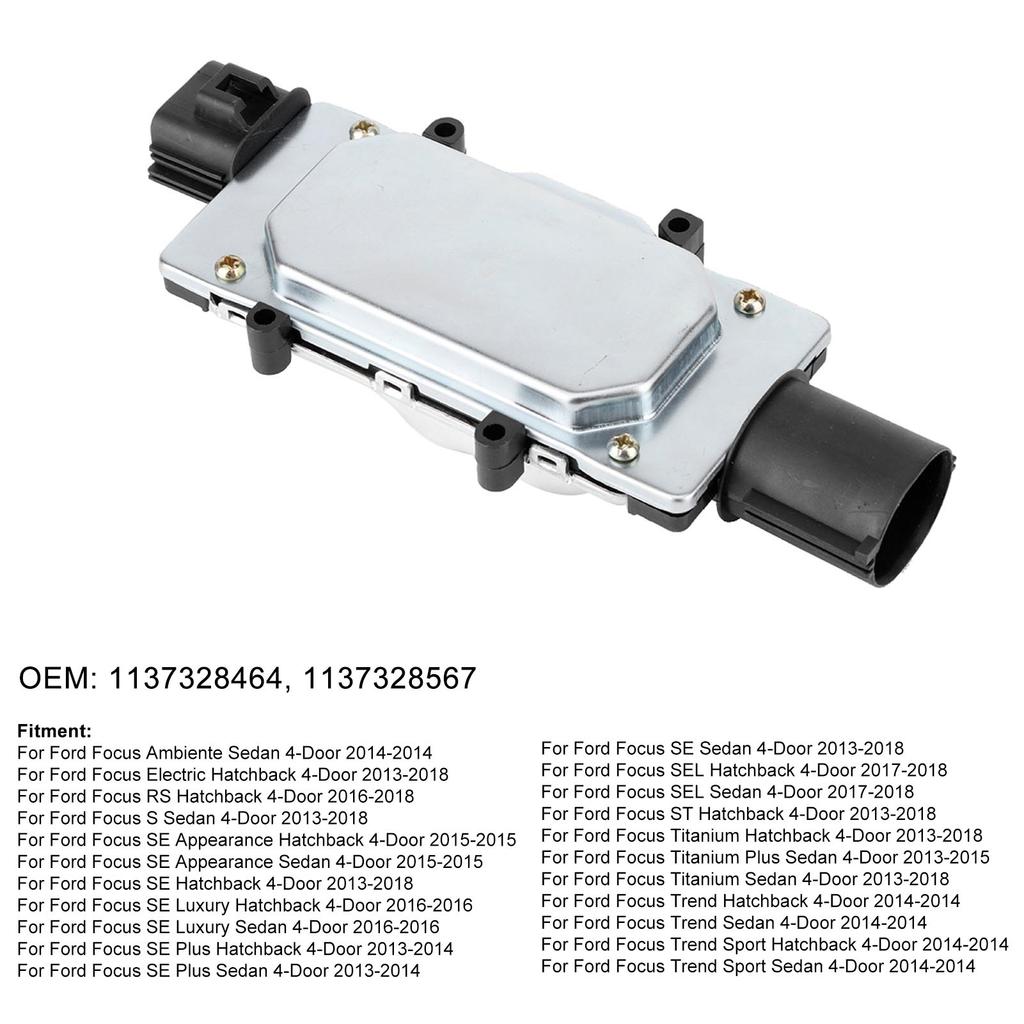 1137328464 Engine Cooling Fan Control Module Unit Fit for For   Ambiente Sedan 4‑Door 1137328567 Cooling Fan Module