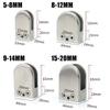 4pcs Stainless Steel Glass Clamp Adjustable Glass Bracket Fish Mouth Railing Glass Clip Durable Glass Fixed Sandwich Board