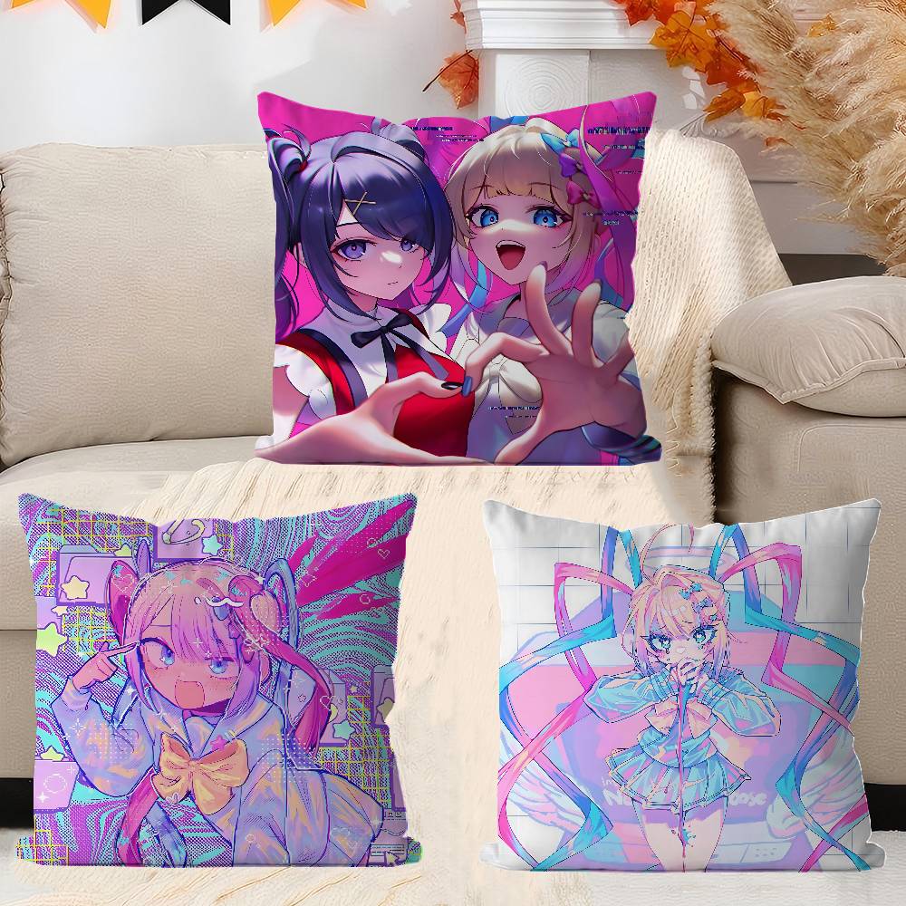 Needy Girl Overdose Game Pillow Gift Home Office Decoration Bedroom Sofa Car Cushion Cover Case 45x45
