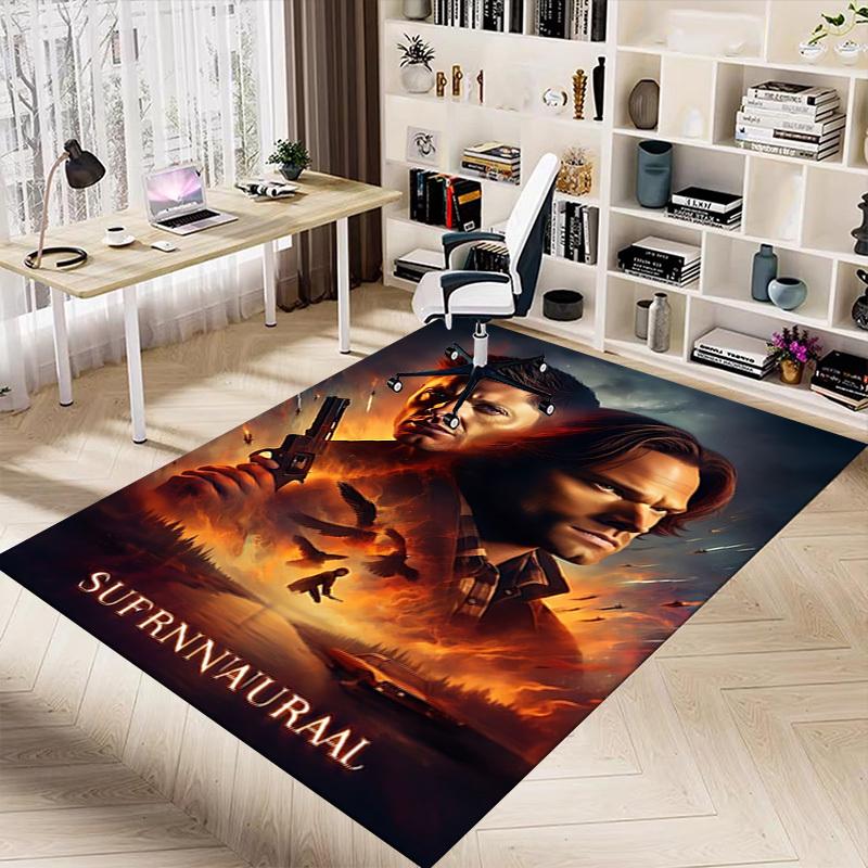 1pc Supernatural Carpet, Office Rug Outdoor Mat Home Decor Area Carpet Festival